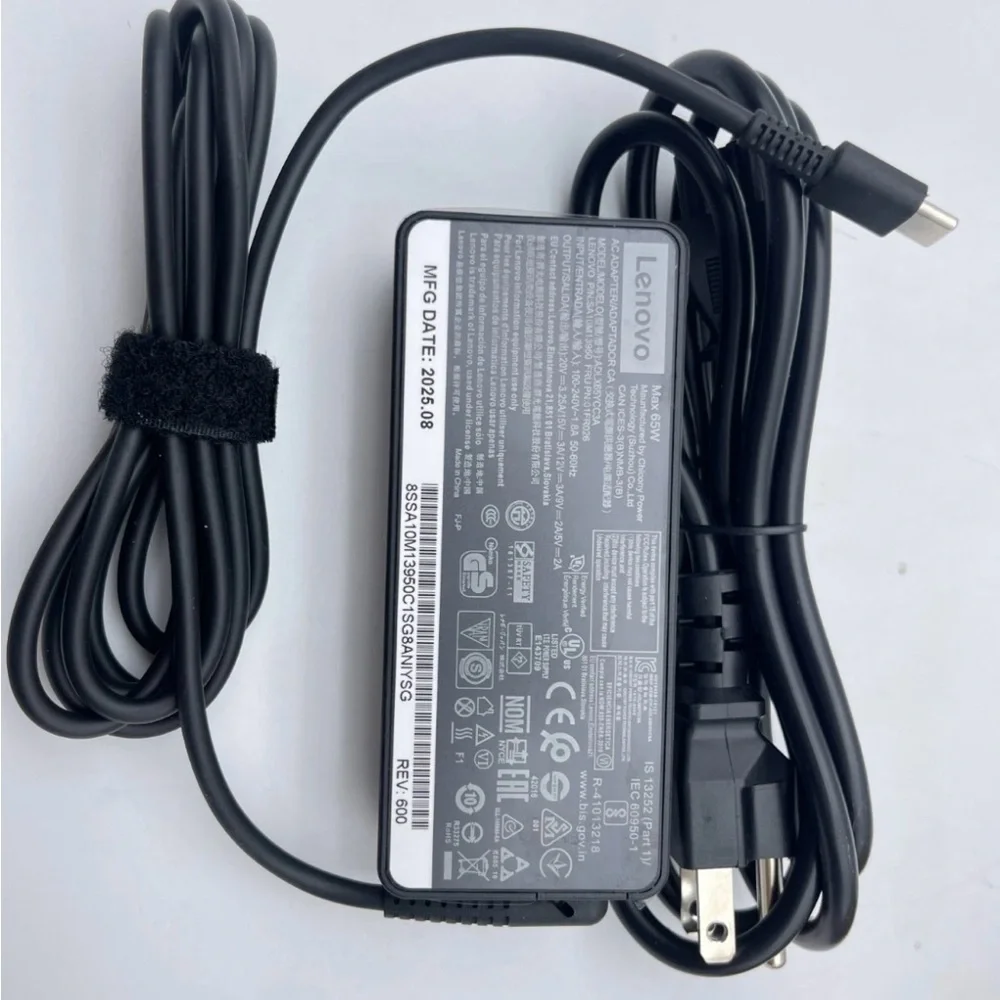 Lenovo Black Power Adapter for Tablets